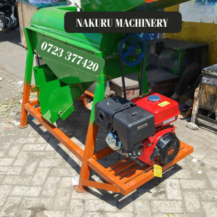 Maize Sheller with a fan (13hp Petrol engine) - Nakuru Roller Mills